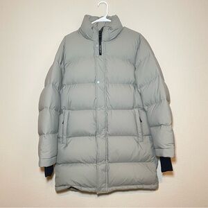 Aritzia TNA The SuperPuff Mid Down Filled Jacket Green Size Medium